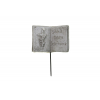 Pick könyv kő 7x2x5cm szürke