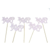 Pick LOVE YOU felirat fa LV 12*7cm s/5 rózsaszín