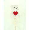 Pick maci styrofoam 6*9*H50cm szíves fehér