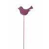 Pick madár fém 6.5*25*0CM pink