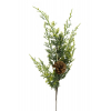 Pick műfenyő ág 64cm tobozzal zöld