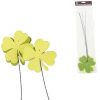 Pick Négylevelű lóhere papír 10cm s/3 sárga/zöld