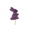 Pick nyuszi hab 7cm lila