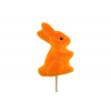 Pick nyuszi hab 7cm narancs