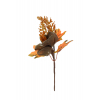 Pick őszi ág 27CM  szalaggal barna/narancs