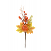 Pick őszi bogyós ág 28CM  tökkel barna/narancs