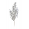 Pálmaág selyemvirág 60 cm ezüst