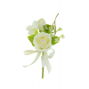 Pick selyemvirág rózsa fehér