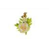 Pick selyemvirég rózsa kisfejű fehér /koral