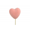 Pick szív hab 6cm pink