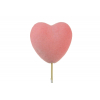 Pick szív hab 7cm pink