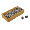 Pick termés gesztenye 10 cm s/26 ezüst