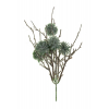 Pick vesszős ág 6terméssel 28CM glitteres zöld