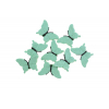Pillangó poly 3,2cm s/8 zöld