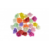 Selyemvirág rózsafej gumi 7-8cm s/100 több szín
