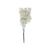 Selyemvirág ág csokor 35cm 7ág fehér