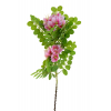 Selyemvirág akác ág 70CM 2virággal rózsaszín