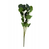 Selyemvirág almafa ág  37cm s.zöld
