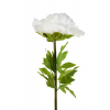 Selyemvirág bazsarózsa 115cm krém