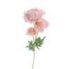 Selyemvirág bazsarózsa 65cm rózsaszín 3ág