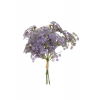 Selyemvirág bodza csokor 33cm lila