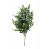 Selyemvirág buxus csokor 36cm fehér