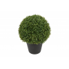 Selyemvirág buxus gömb 34*42cm zöld