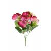 Selyemvirág csokor 29 cm pink