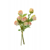 Selyemvirág csokor 9minirózsa 68cm pink