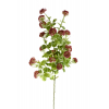 Selyemvirág eucalyptus ág 61cm zöld/mályva