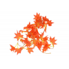 Selyemvirág girland őszi levél 240cm narancs