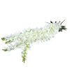 Selyemvirág jázmin 70-80cm 5ág fehér