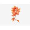 Selyemvirág juharfa levél 80cm narancs