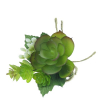 Selyemvirág juta masnival 10cm zöld