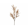 Selyemvirág leveles ág 90cm krém