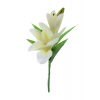 Selyemvirág liliom 2fej 39cm fehér
