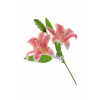 Selyemvirág liliom 54cm 3fej pink