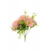 Selyemvirág lótusz csokor 30cm 7fej rózsaszín