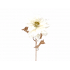 Selyemvirág mikulásvirág 63CM egyszálas fehér