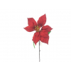 Selyemvirág mikulásvirág 70cm egyszálas közepes piros
