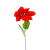 Selyemvirág mikulásvirág 70cm piros