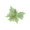 Selyemvirág mikulásvirág fej D23CM menta