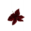 Selyemvirág mikulásvirág piros