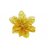 Selyemvirág mikulásvirágfej mini s/60 arany