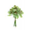 Selyemvirág orchidea csokor 27cm zöld