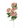 Selyemvirág peónia 60cm 6fej rózsaszín