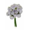 Selyemvirág peoniacsokor 30cm v.lila
