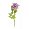 Selyemvirág rózsa 41cm lila