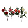 Selyemvirág rózsa 62cm piros