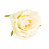 Selyemvirág rózsa fej 8cm s/12 krém